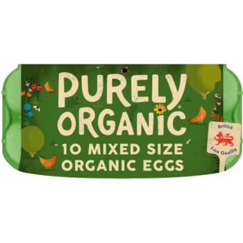 Purely Organic Free Range Eggs (10 x 540g)