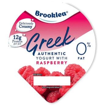 Raspberry Flavoured Authentic Greek Yogurt