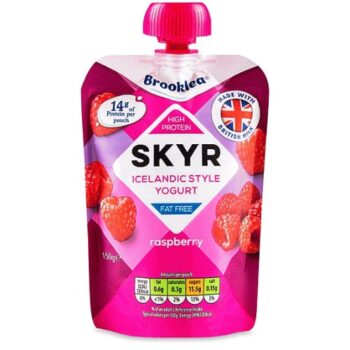 Raspberry Skyr Yogurt Pouch