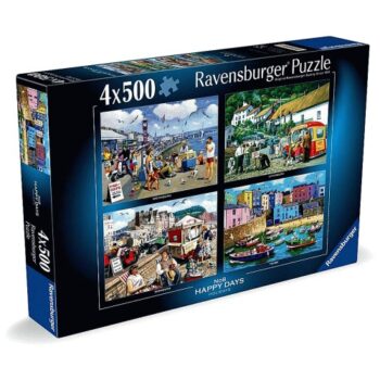 Ravensburger Happy Days No.8 Holidays 4x500 Piece Puzzle