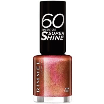 Rimmel 60 Seconds Super Shine Glitter Nail Polish Oh My Gold (8ml)