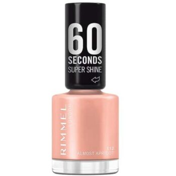 Rimmel 60 Seconds Super Shine Nail Polish 112 Almost Apricot