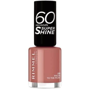 Rimmel London Nail Polish 60 Sec 230 Mauve To The Music (8ml)