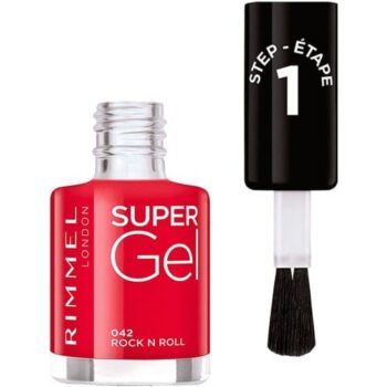 Rimmel London Super Gel Nail Polish 042 Rock N Roll (12ml)