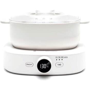 RIO Go Smooth Hair Removal Wax Heater With Easy Clean Silicon Bowl