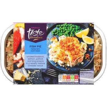 Sainsbury's Fish Pie Taste the Difference (Serves 2) (800g)