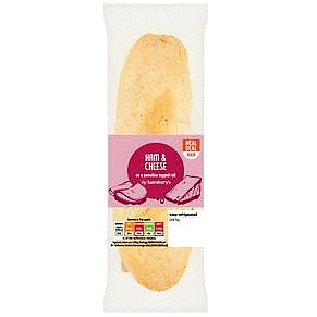 Sainsbury's Ham & Cheese on a Semolina Topped Roll