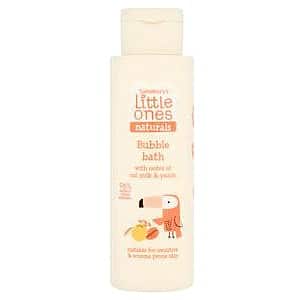 Sainsbury's Little Ones Naturals Bubble Bath with Notes of Oat Milk & Peach (250ml)