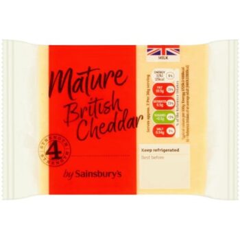 Sainsbury's Mature British Cheddar (220g)