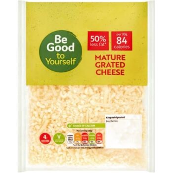 Sainsbury's Mature Grated White Cheese Be Good To Yourself (250g)