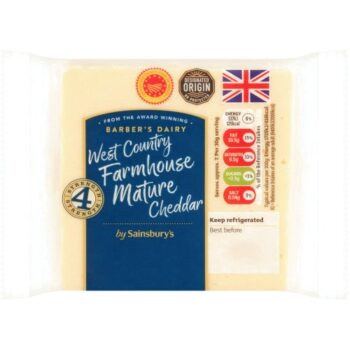 Sainsbury's West Country Farmhouse Mature Cheddar (220g)