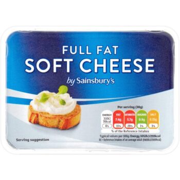 Sainsbury's White Soft Cheese (300g)