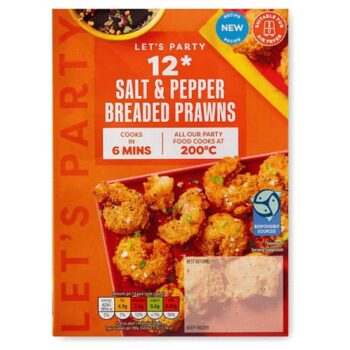 Salt & Pepper Breaded Prawns 12Pack*