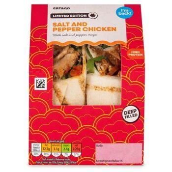 Salt & Pepper Chicken with Mayo Wrap