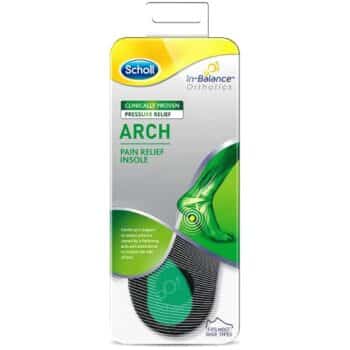 Scholl Arch Pain Relief Insoles size 4.5 6.5