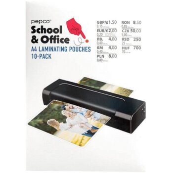 School & Office A4 Laminating Pouches (10Pack)