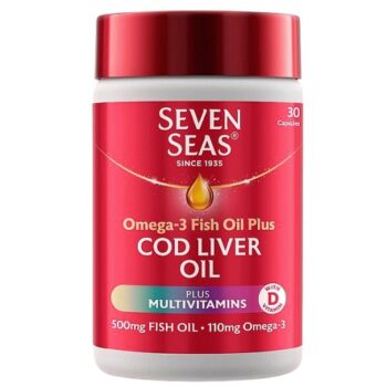 Seven Seas Cod Liver Oil Plus Multivitamins Omega-3 Fish Oil