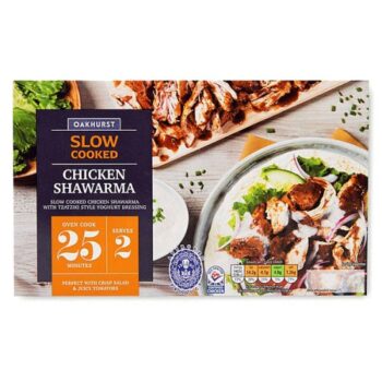 Slow Cooked Chicken Shawarma with Tzatziki