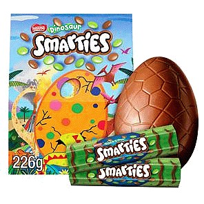 Smarties Dinosaur Extra Large Milk Chocolate Easter Egg (226g)