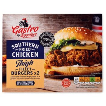Southern Fried Chicken Thigh Fillet Burgers (2)