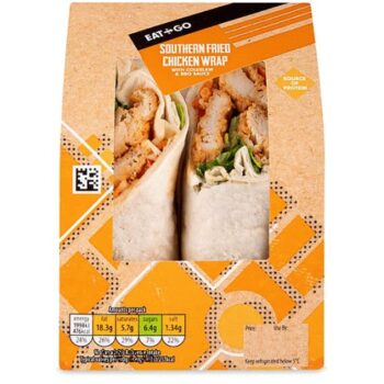 Southern Fried Chicken Wrap