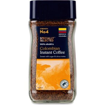 Specially Selected Colombian Instant Coffee Strength No 4 (100g)
