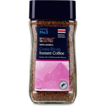 Specially Selected Costa Rican Instant Coffee Stength No 3 (100g)