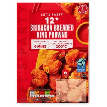Sriracha Breaded Prawns 12Pack*