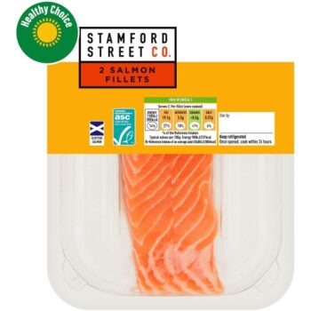 Stamford Street Co. ASC Salmon Fillets (2 x 240g)