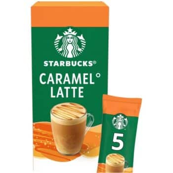 Starbucks Premium Instant Caramel Latte Sachets (5 x 23g)