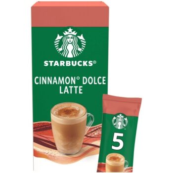 Starbucks Premium Instant Cinnamon Dolce Latte (5 x 23.5g)