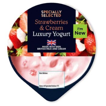 Strawberry & Cream Luxury Yogurt