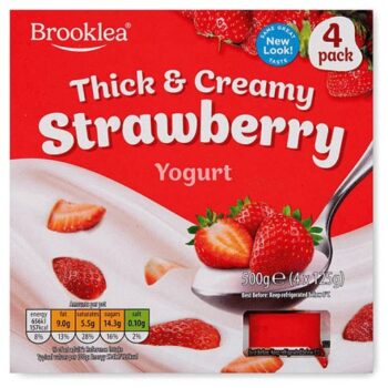 Strawberry Thick & Creamy Yogurt (4)