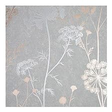 Super fresco Cow Parsley Floral Wallpaper | Grey Floral | Paste The Paper | Eco Friendly