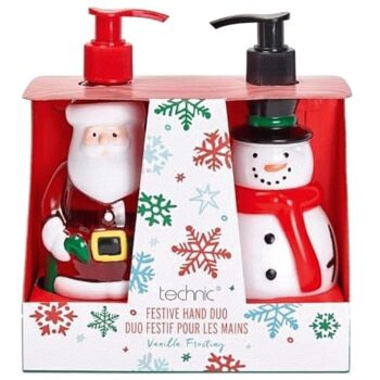 Technic Christmas Hand Wash Snowman & Santa Duo Hand Gift Care Set
