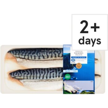 Tesco 2 Boneless Mackerel Fillets (160g)