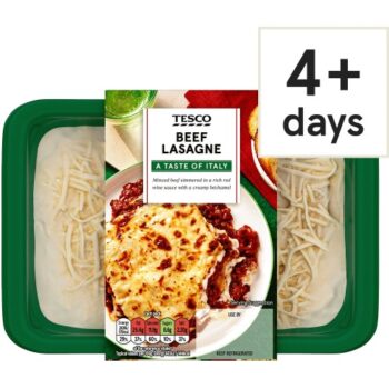 Tesco Beef Lasagne (400g)