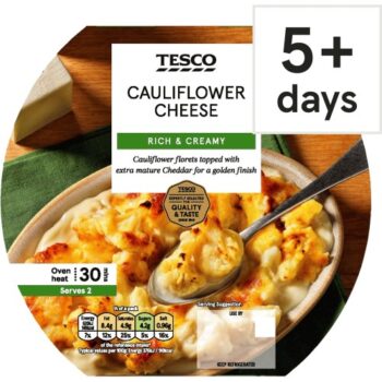 Tesco Cauliflower Cheese (350g)