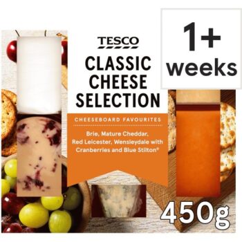 Tesco Classic Cheese Selection (450g)
