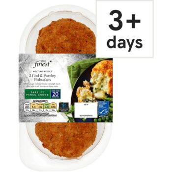 Tesco Finest 2 Cod & Parsley Fishcakes (290g)