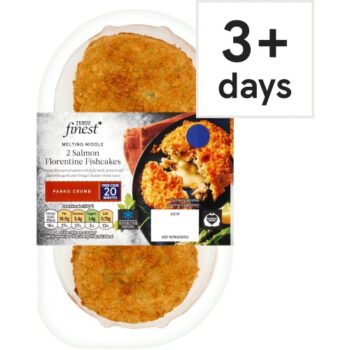 Tesco Finest 2 Salmon Florentine Fishcake (290g)