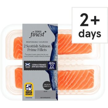 Tesco Finest 2 Scottish Salmon Fillets (260g)