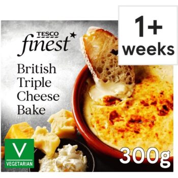 Tesco Finest British Triple Cheese Bake