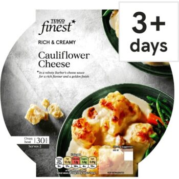 Tesco Finest Cauliflower Cheese (350g)