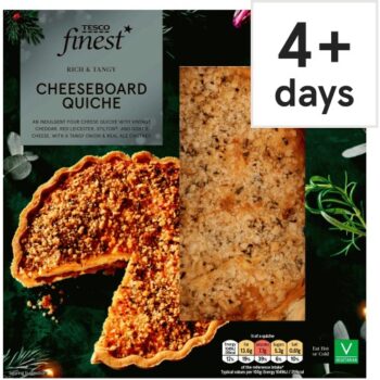 Tesco Finest Cheeseboard Quiche