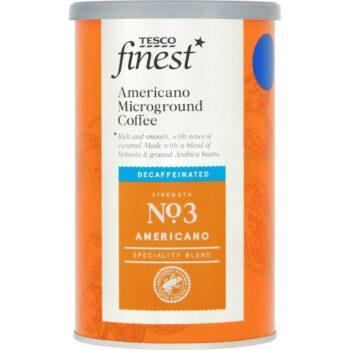 Tesco Finest Decaff Americano Microground Coffee (100g)