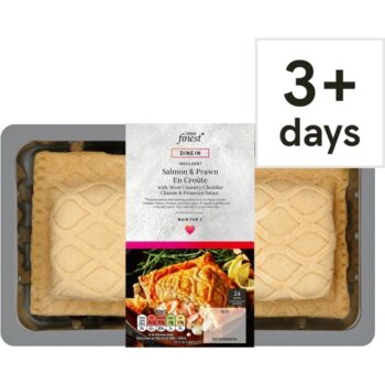 Tesco Finest Dine In Salmon & King Prawn En Croute