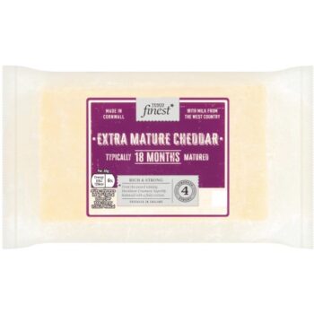 Tesco Finest Extra Mature Cheddar Cheese (550g)