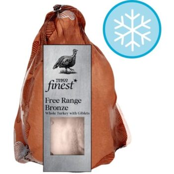 Tesco Finest Free Range Bronze Turkey 3.2-4.8Kg