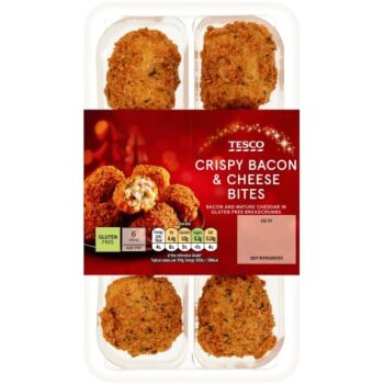 Tesco Free From Bacon & Cheese Bites